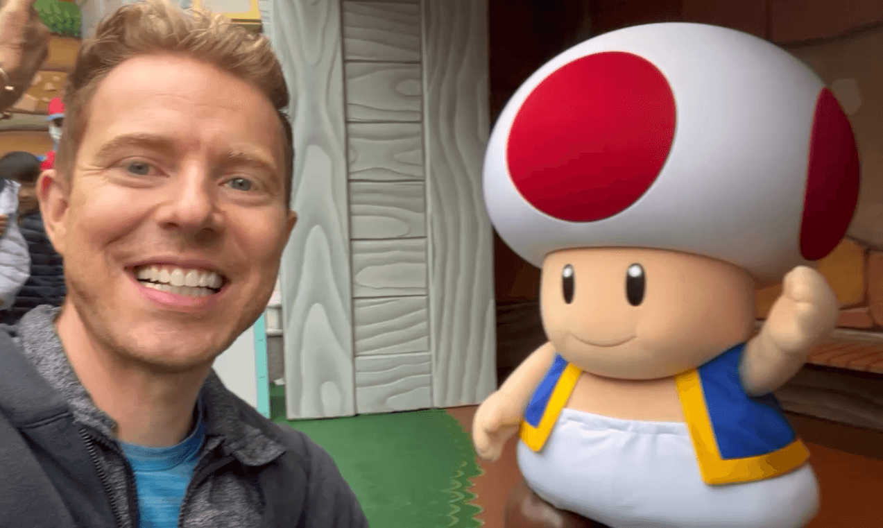 Dustin O'Neil with Toad